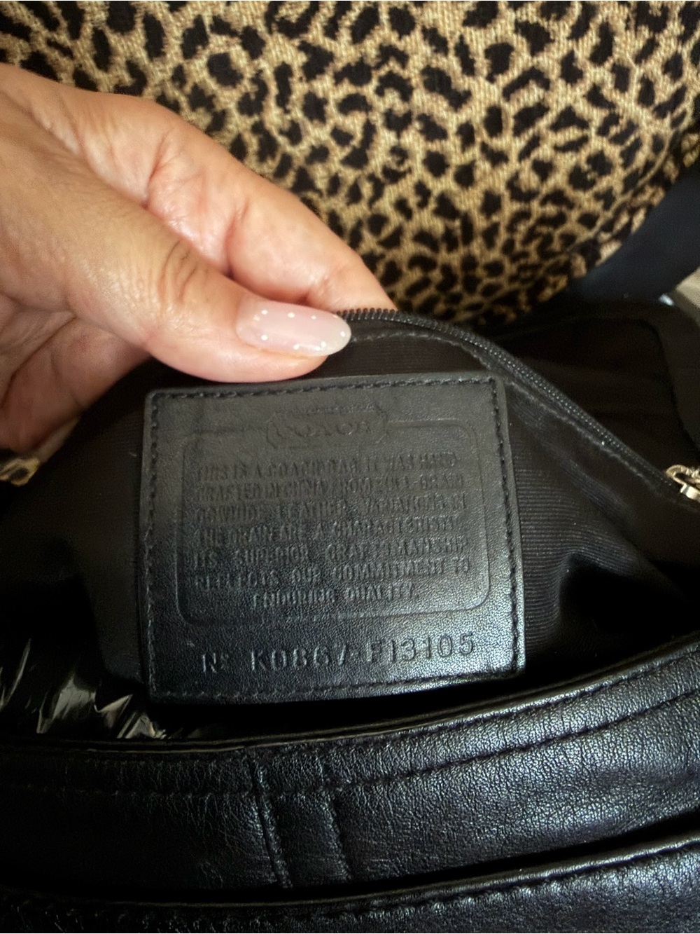 Y2K Coach Black Leather Soho Shoulder Bag - Picture 5 of 10